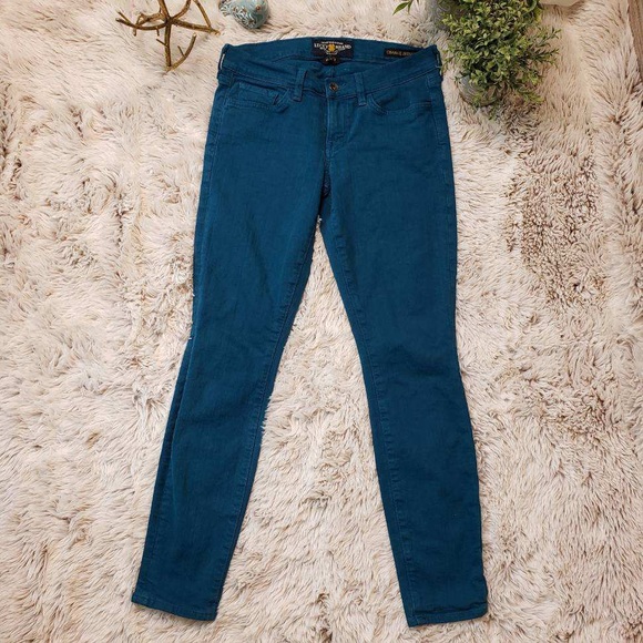 Turquoise Lucky Brand Jeans - Picture 7 of 7